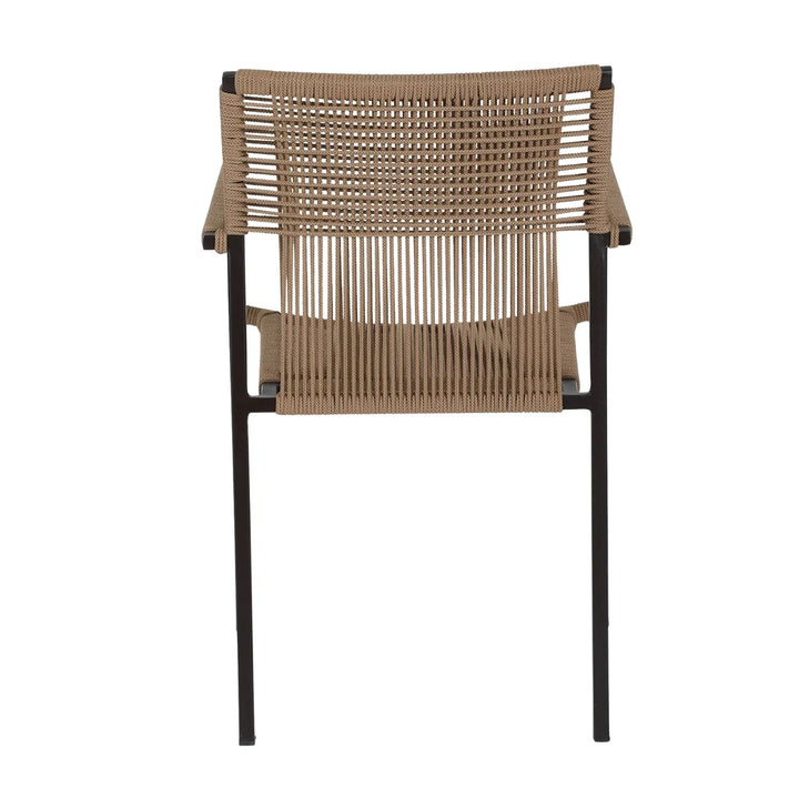 Indigo Outdoor Rope 3-Piece Patio Set (Beige)