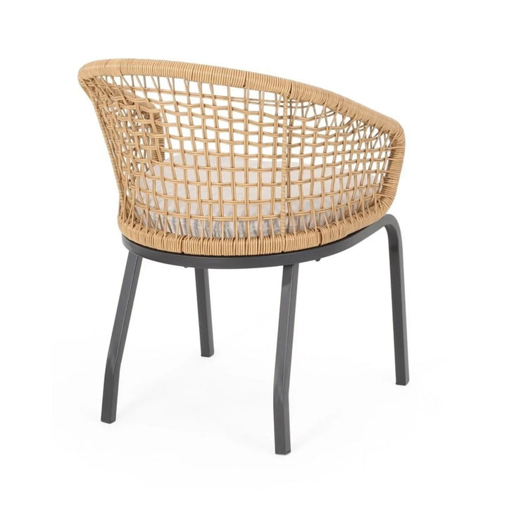 Clementine 3 Piece Garden Outdoor Rope Patio Set