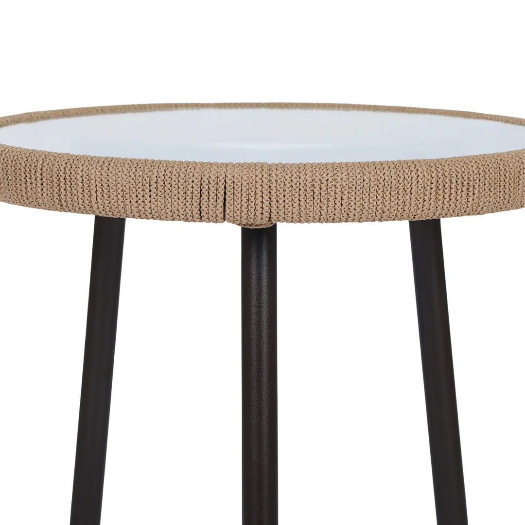 Rania 3-Piece Outdoor Beige Rope Patio Set