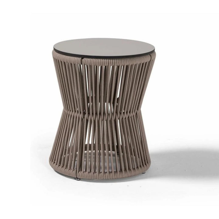 Liliana 3-Piece Outdoor Beige Rope Patio Set