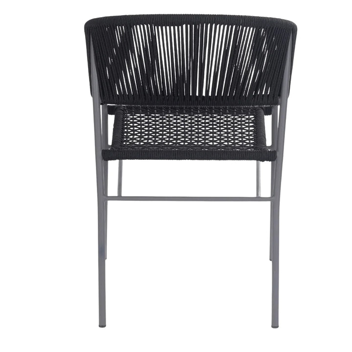 Magdalena 3-Piece Grey Rope Outdoor Patio Set