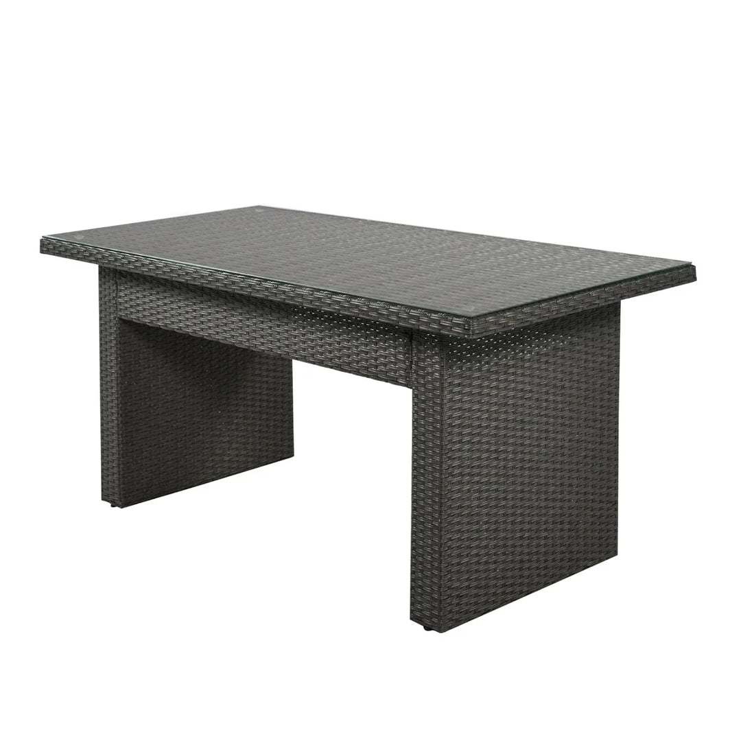 Sofia 5-Piece Outdoor Patio Furniture Set with Dining Table and Chairs