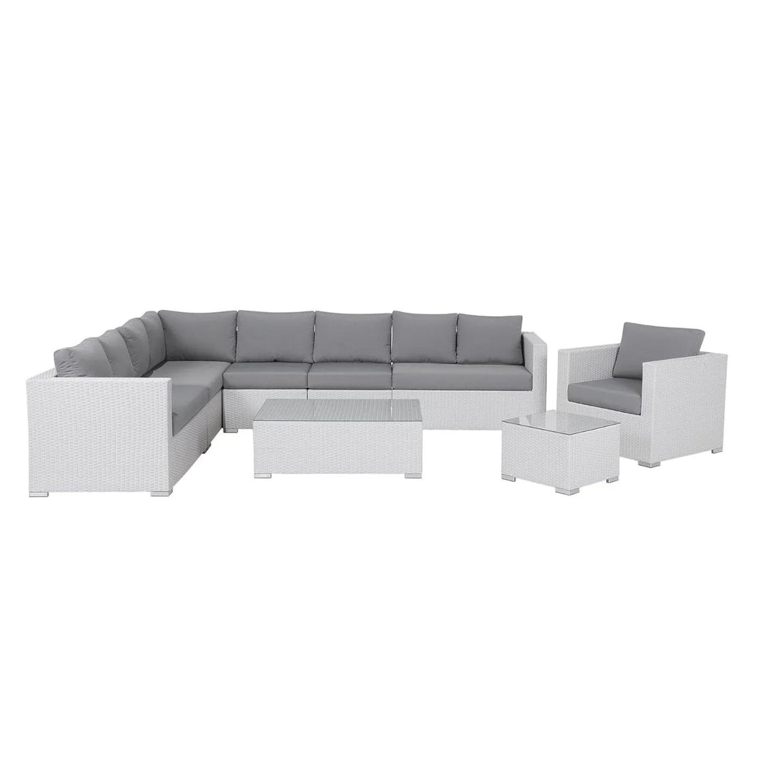 Amara 7-Piece L-Shaped Outdoor Sectional Sofa