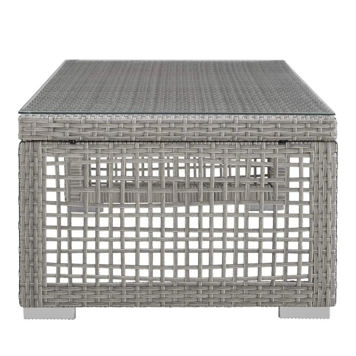 Bhanvi Outdoor Wicker Woven 6 Pieces Sectional Patio Furniture Set