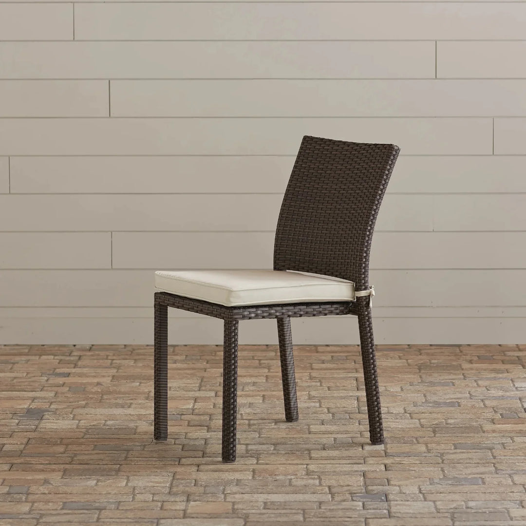Skylar 1-Piece Outdoor Rattan Wicker Patio Dining Chair