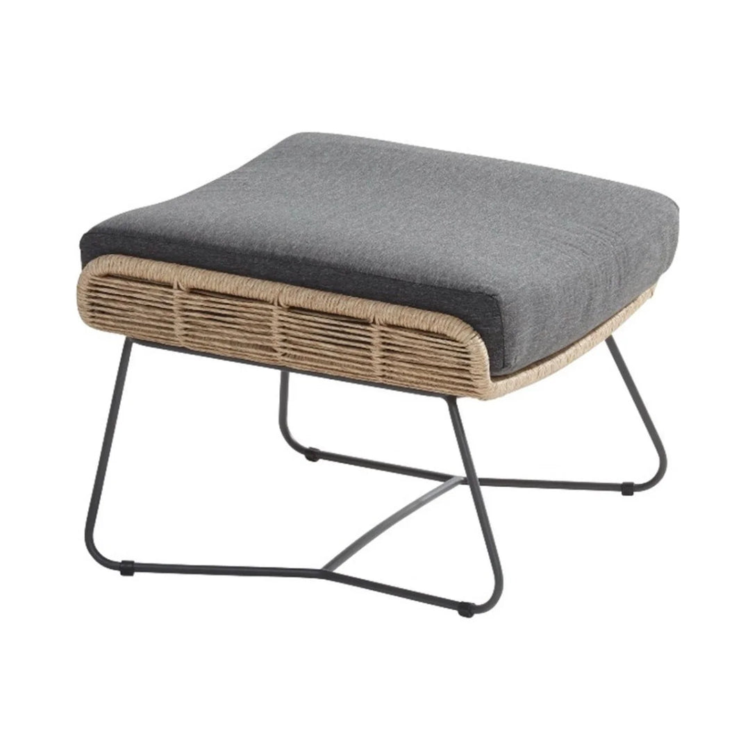 Lamees Outdoor All-Weather Rope Footstool