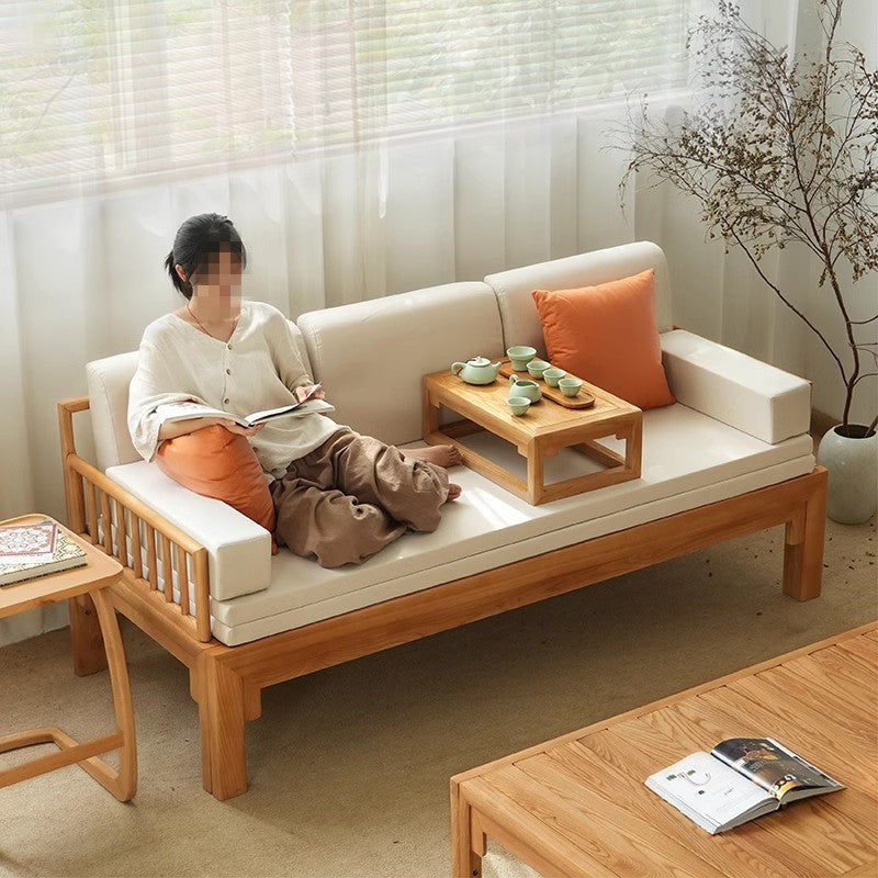 Multifunction Solid Wood Arhat Sofa Bed FURNITURE