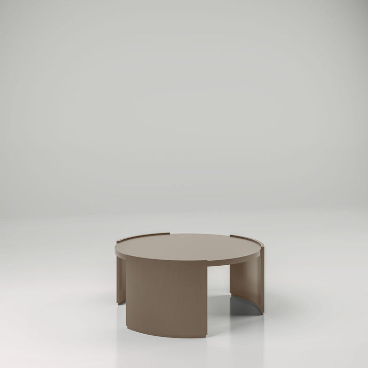 Kirti Set Of Two Coffee Tables With Curved Legs | Elegant Table