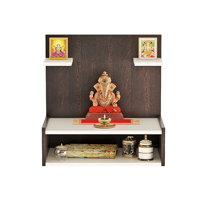 Ishita Wall Mounted Home Temple | Puja Shelves for Home