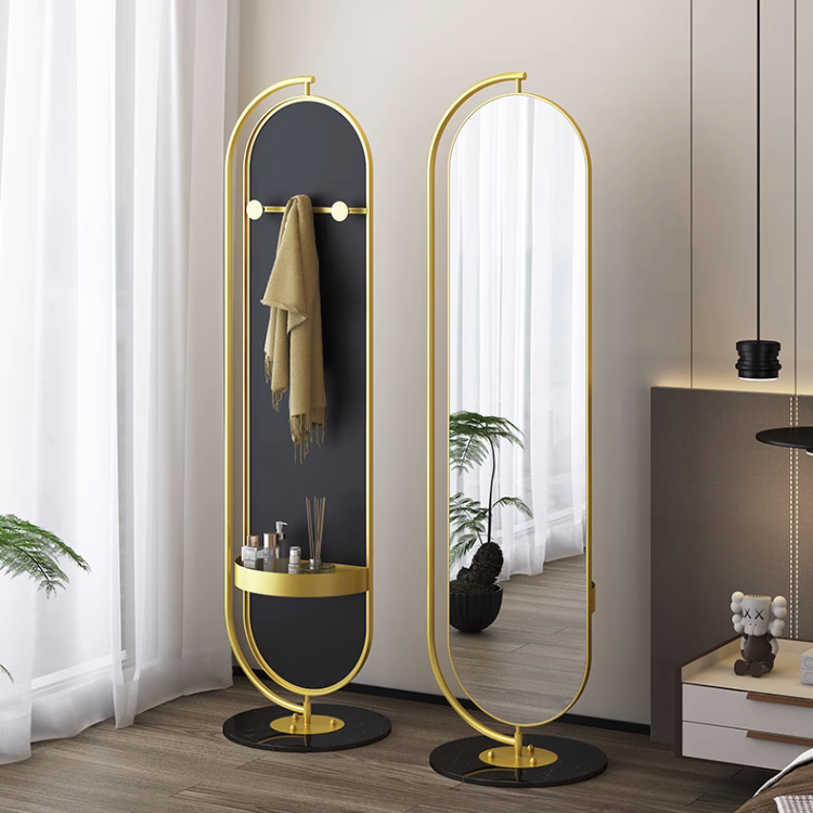 Nordic Floor Rotating Luxury Mirror