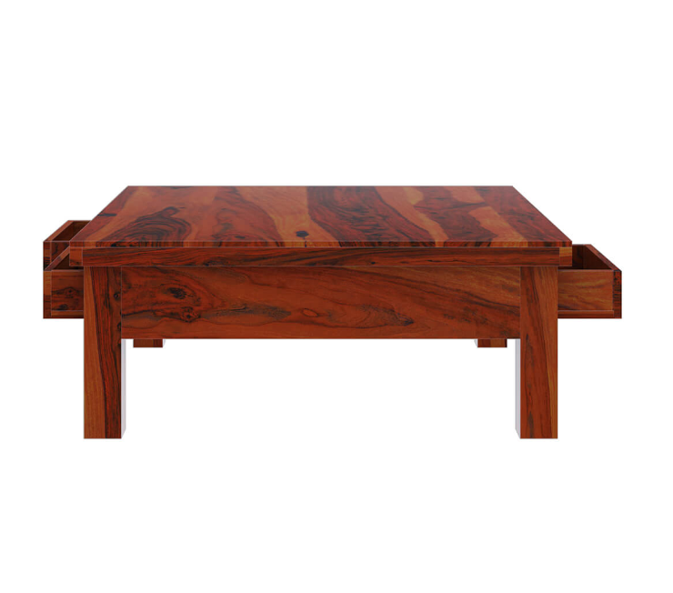 Amrita Sheesham Solid Wood Square Coffee Table