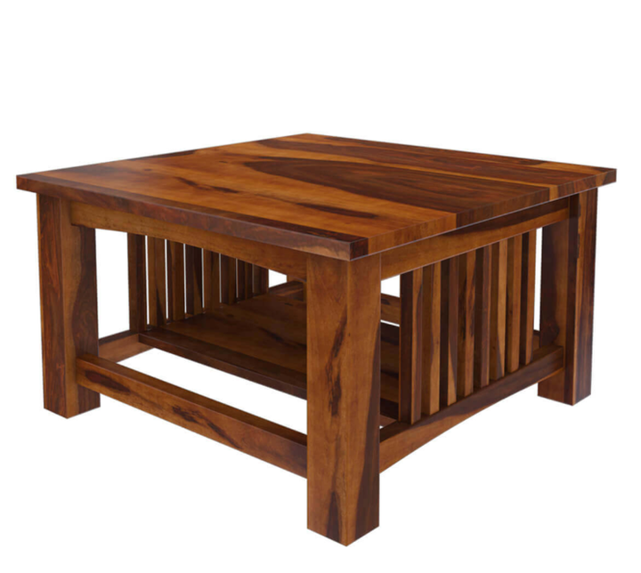 Disha Solid Wood Coffee Table For Living Room