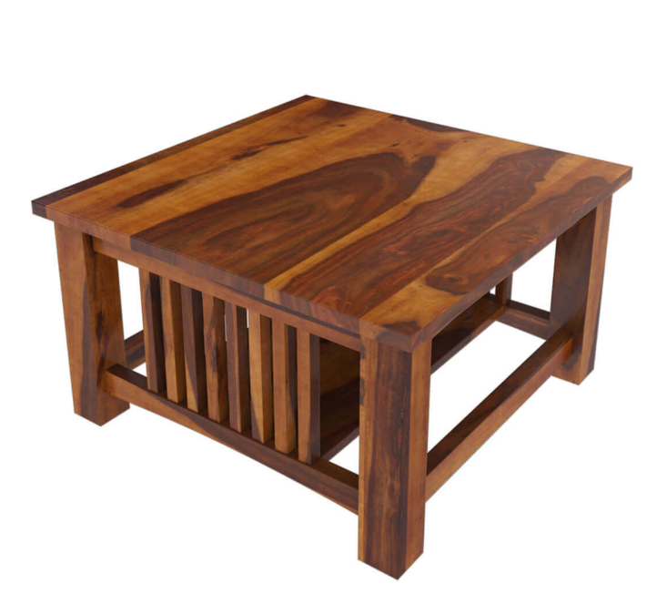 Disha Solid Wood Coffee Table For Living Room