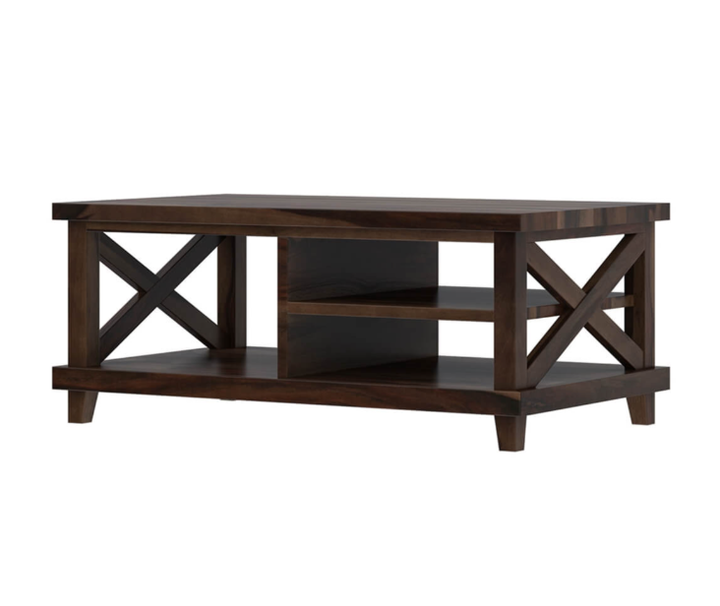 Eshita Solid Wood Coffee Table For Living Room