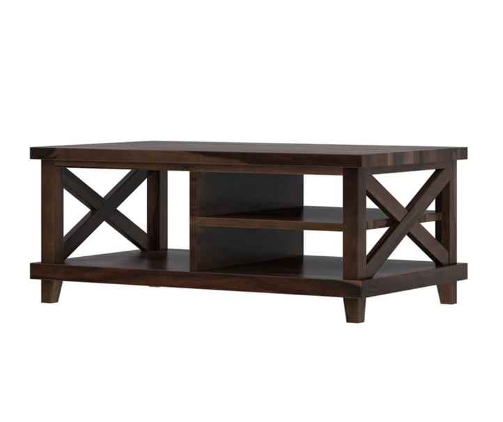 Eshita Solid Wood Coffee Table For Living Room