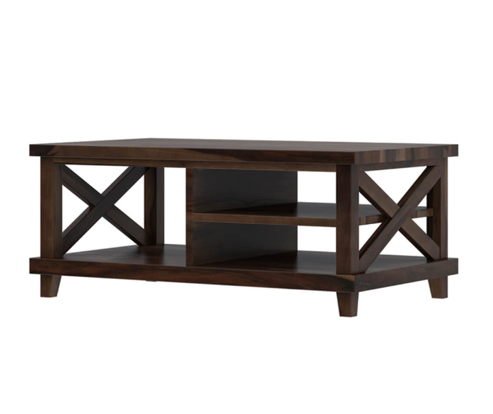 Eshita Solid Wood Coffee Table For Living Room