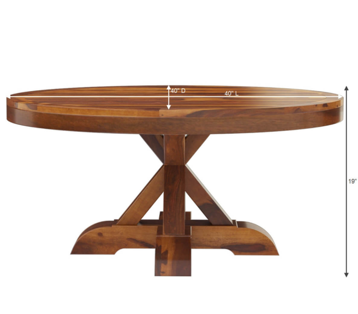 Hema Solid Wood Coffee Table For Living Room