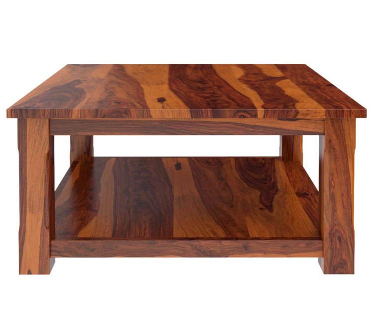 Isha Solid Wood Coffee Table For Living Room