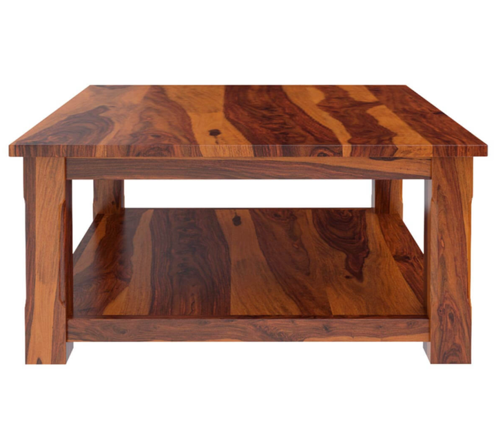 Isha Solid Wood Coffee Table For Living Room