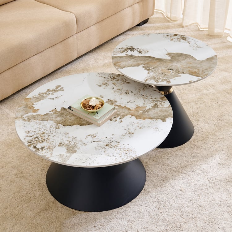 Altair Metal Coffee Table Set for Living Room