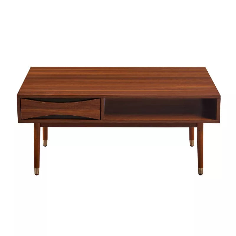 Fedorina Solid Wood Coffee Table for Living Room