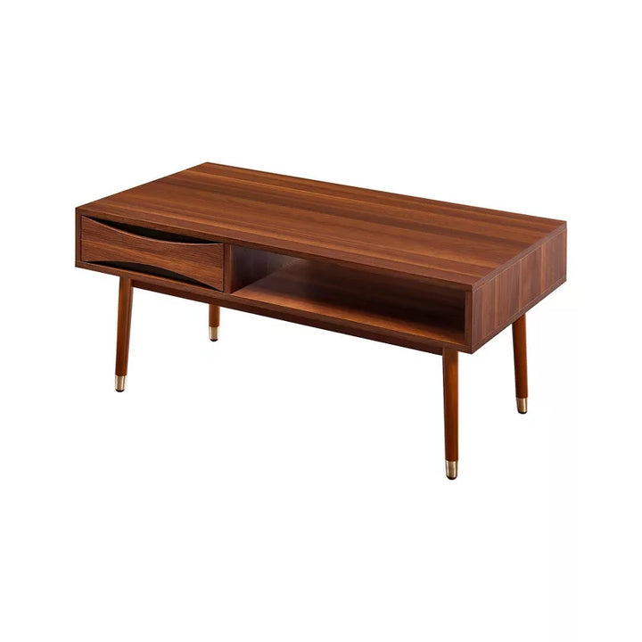 Fedorina Solid Wood Coffee Table for Living Room