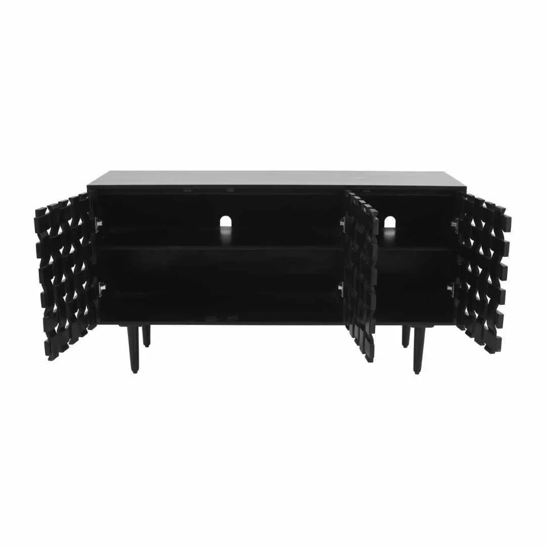 Alejandra Woven Wooden 60" Sideboard