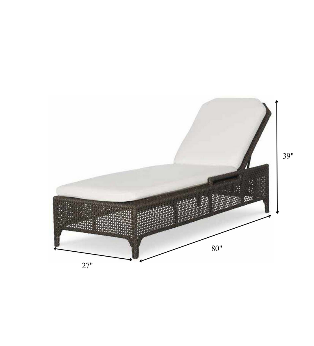 Emilio Outdoor Swimming Poolside Lounger