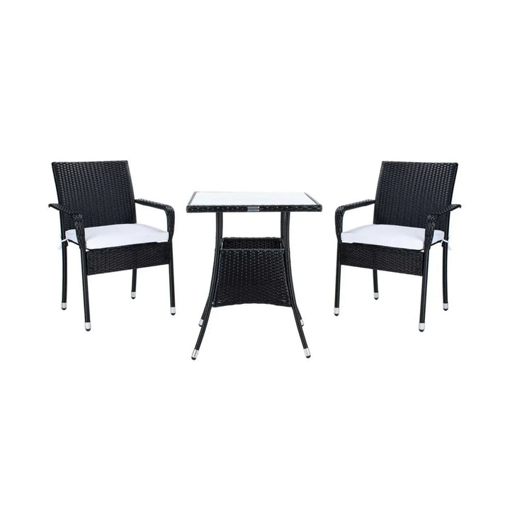 Sana 3-Piece Outdoor Rattan Wicker Patio Set