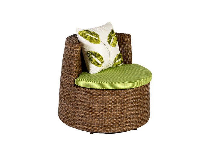 Leonora Outdoor Patio Sofa Set 2 Single Seater and 1 Table (Brown)