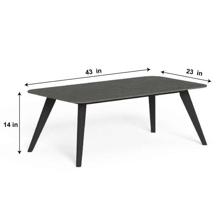 Puff Outdoor Sofa Set 2 Seater , 2 Single seater and 1 Center Table Set (Black) Braided & Rope