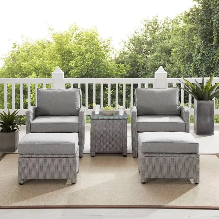 Miki 5 Pieces Patio Furniture Set