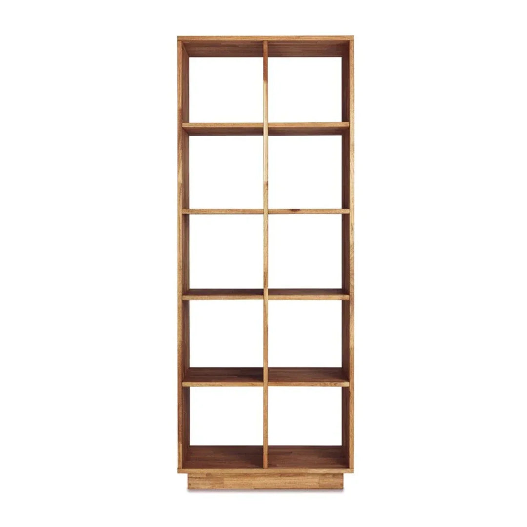 Nismaaya Dapper Oak Wood Bookcase