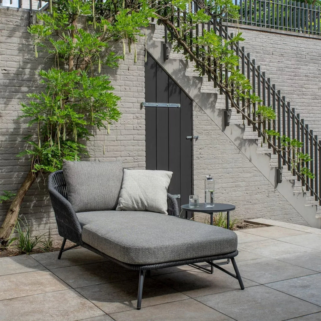 Outdoor Rope Patio Single Seater Daybed All Weather Furniture