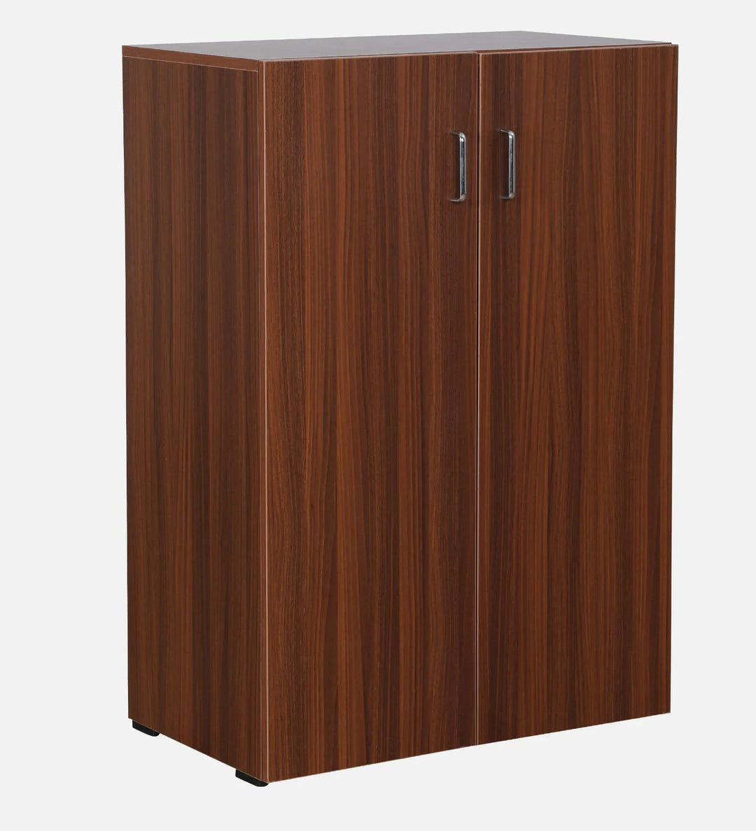 Walnut Elegance Shoe Cabinet