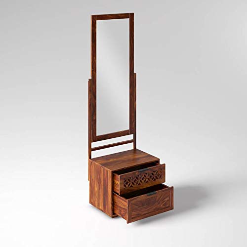 Valentina Solid  Sheesham Wood Dresser With Two Drawer