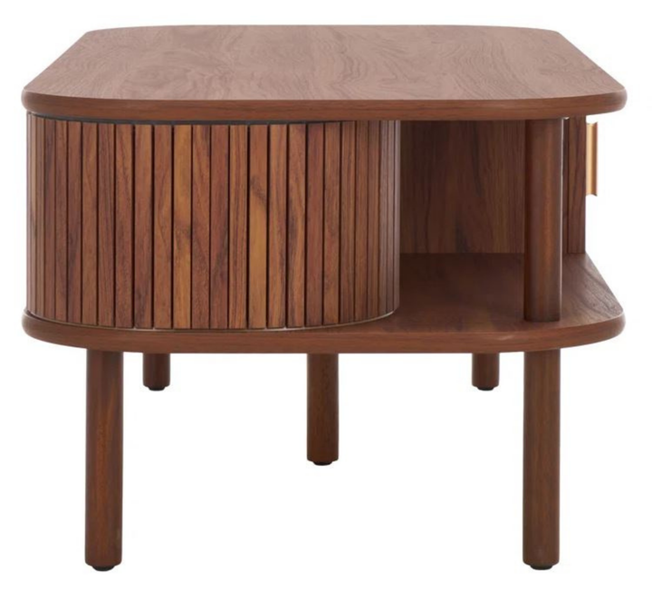 Gavriil Wooden Storage Centre Table | Wooden Coffee Table for Living Room Centre Tables