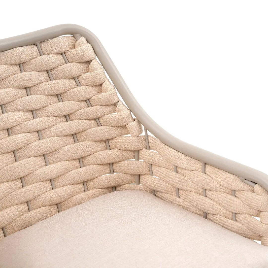 Rika 2-Piece Outdoor Rope Bar Chairs – Stylish Comfort Built to Last