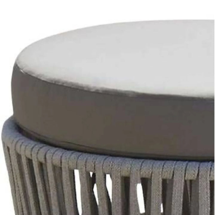 Hritika Round Outdoor Rope Footstool