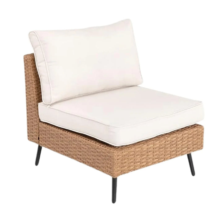 Johanna Outdoor Rattan Wicker 6-Seater Sofa Set