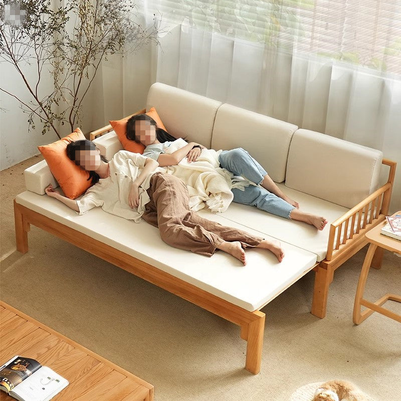 Multifunction Solid Wood Arhat Sofa Bed FURNITURE