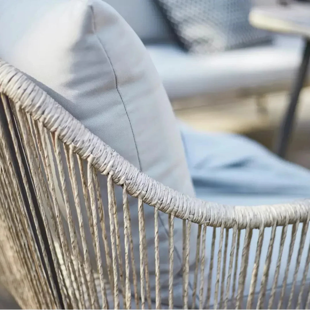 Brielle L-Shape Outdoor Rope Sofa Set