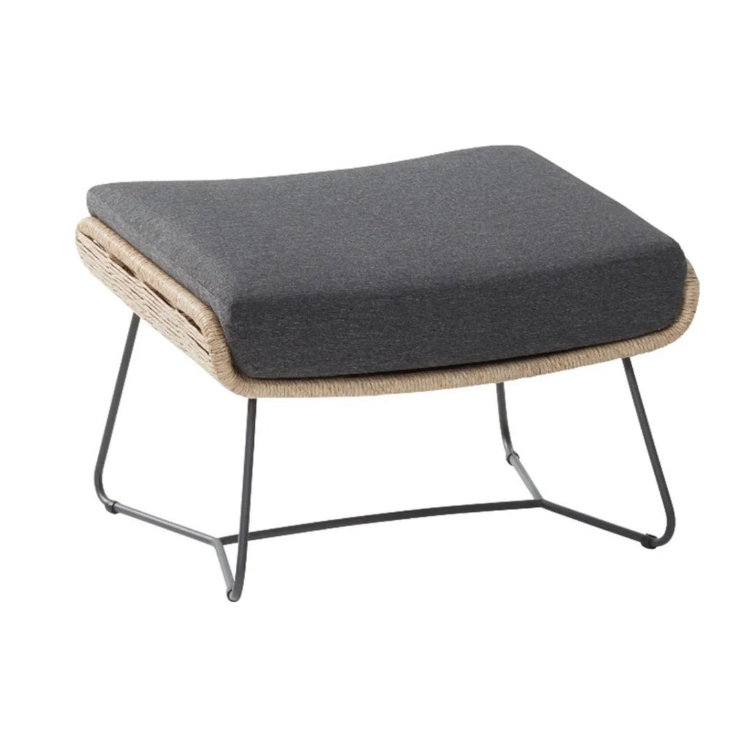 Lamees Outdoor All-Weather Rope Footstool