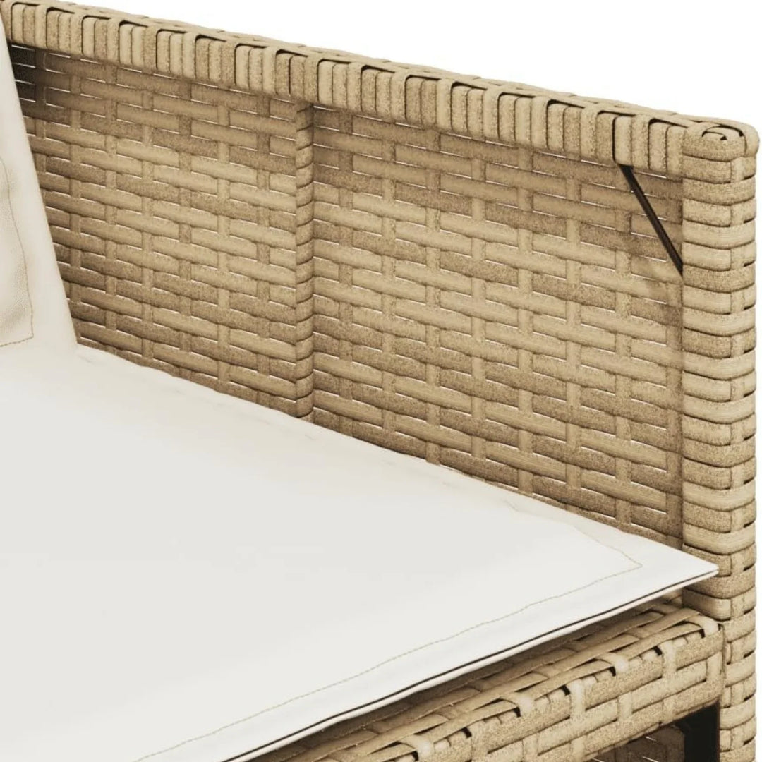 Leticia All Weather Wicker Patio Dinning Table Set