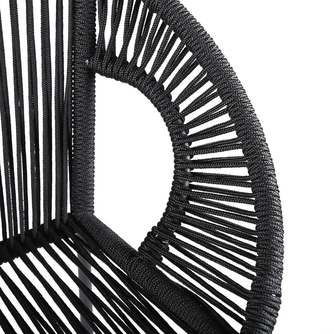 Saanvi 2-Piece Outdoor Rope Bar Chairs – Stylish Comfort Built to Last