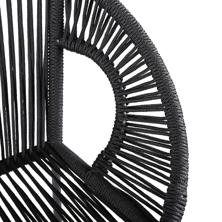 Saanvi 2-Piece Outdoor Rope Bar Chairs – Stylish Comfort Built to Last