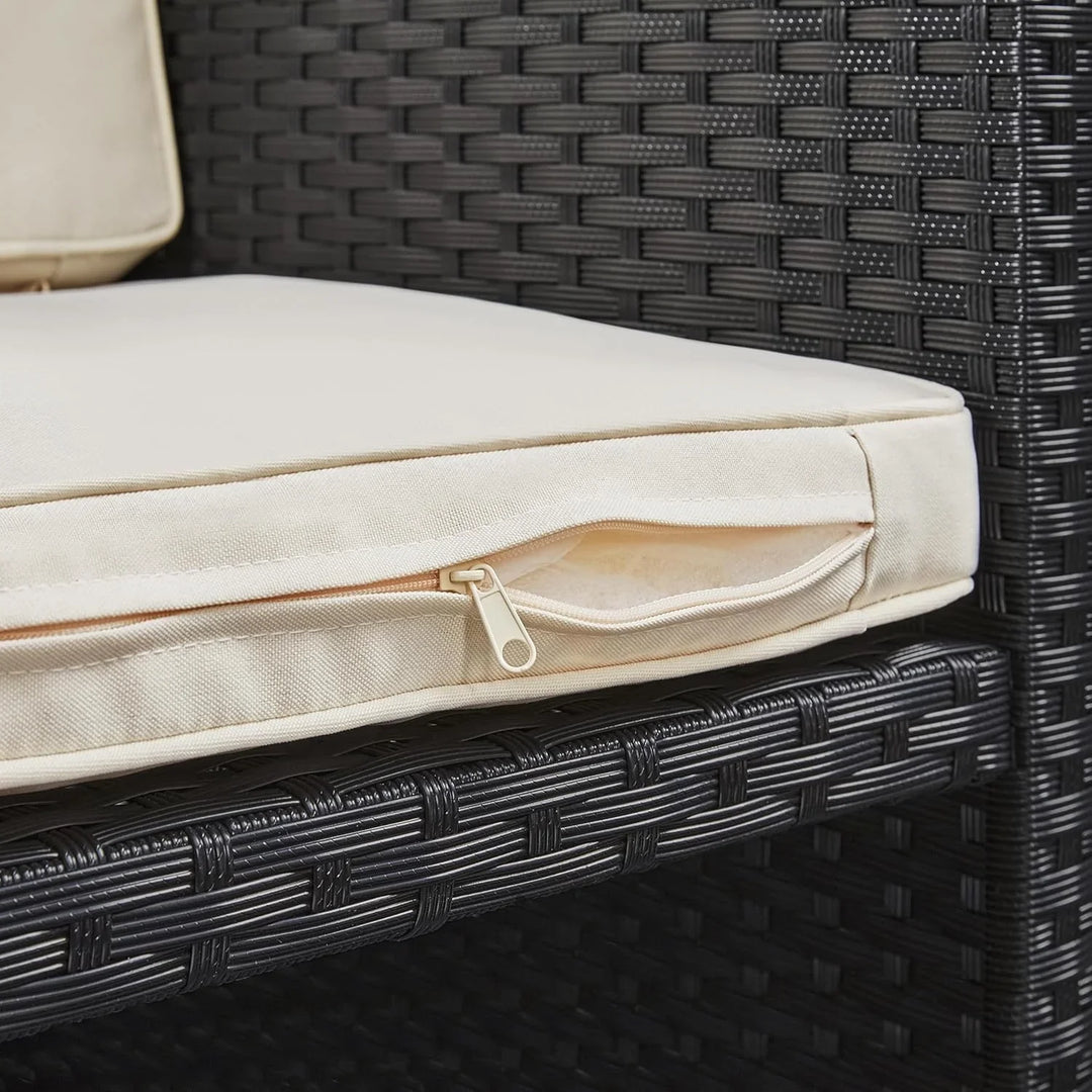 Tavisha 9-Piece Outdoor Patio Rattan Dining Set