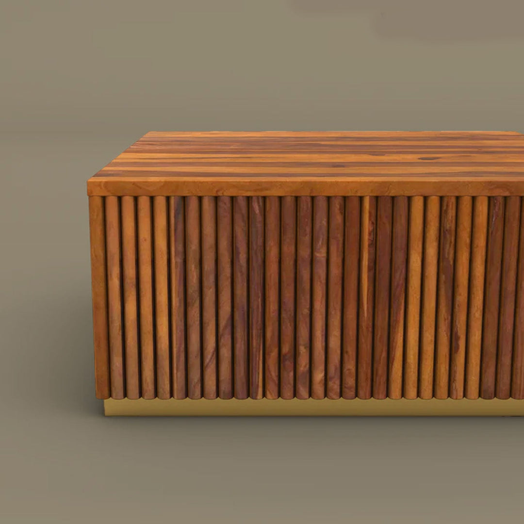 Anup Coffee Table (Honey Finish)