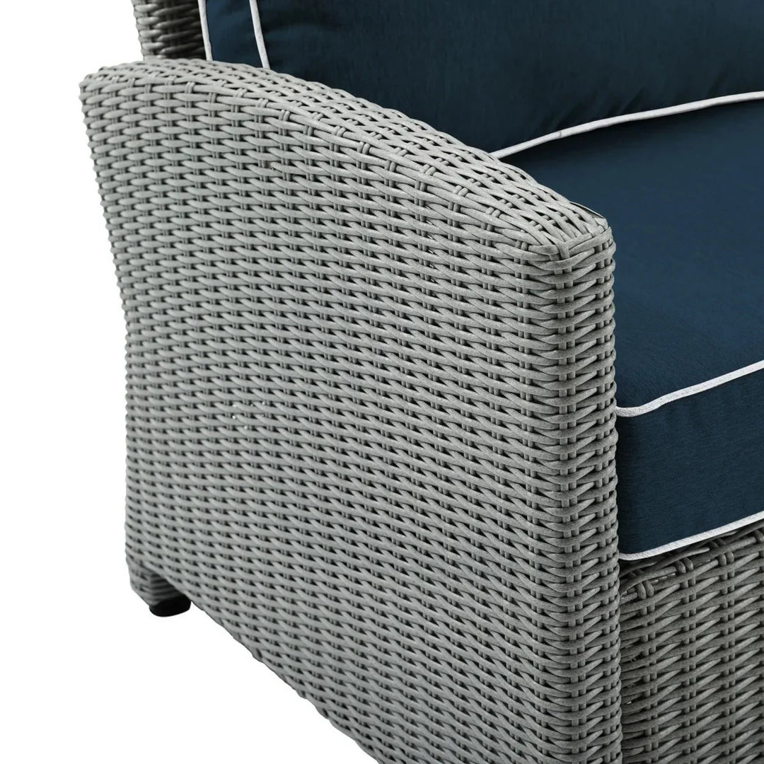 Everly L-Shape Outdoor Wicker Sofa Set