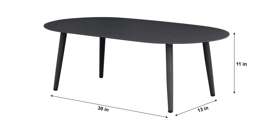 Klorix Outdoor Garden Balcony Sofa Set 3 Seater, 2 Single seater and 1 Center Table Set, Braid & Rope (Grey)